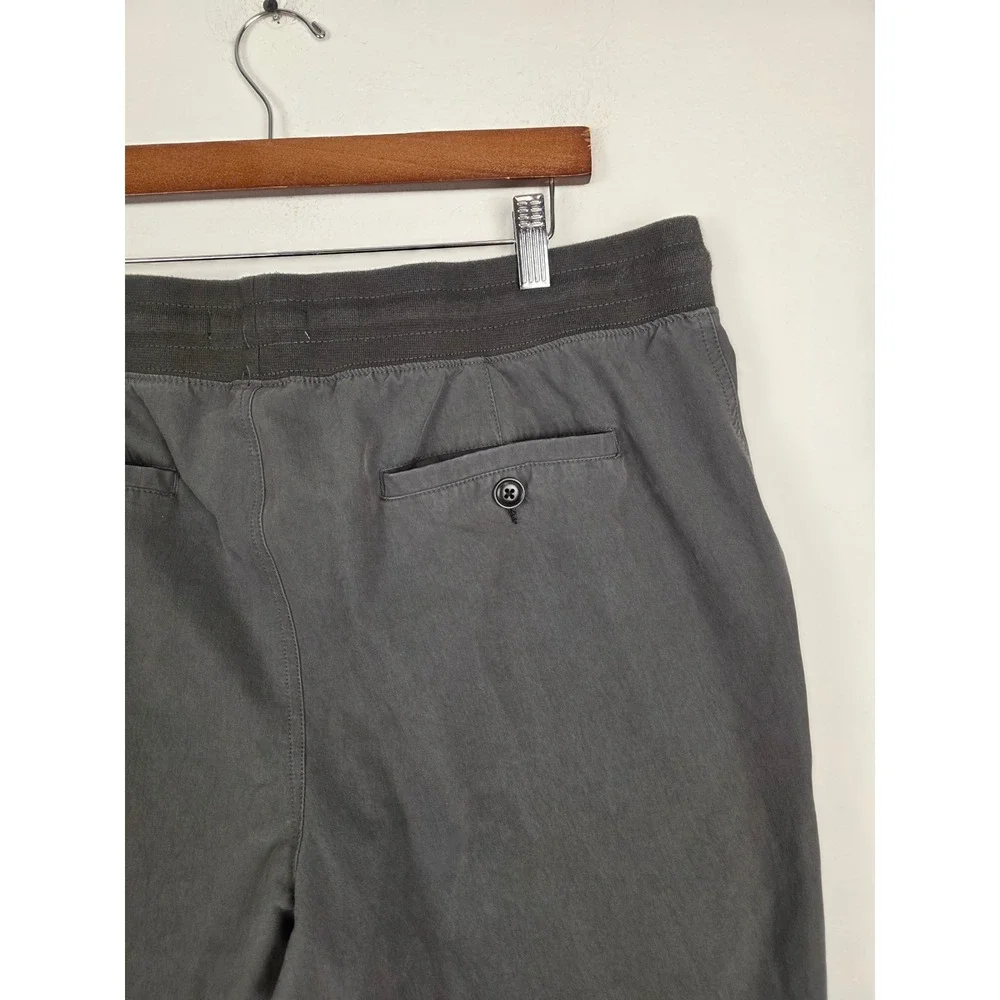 Fieldworth Pace Mens XL Jogger Pants Charcoal Gray Cargo Utility Tapered‎ Cotton